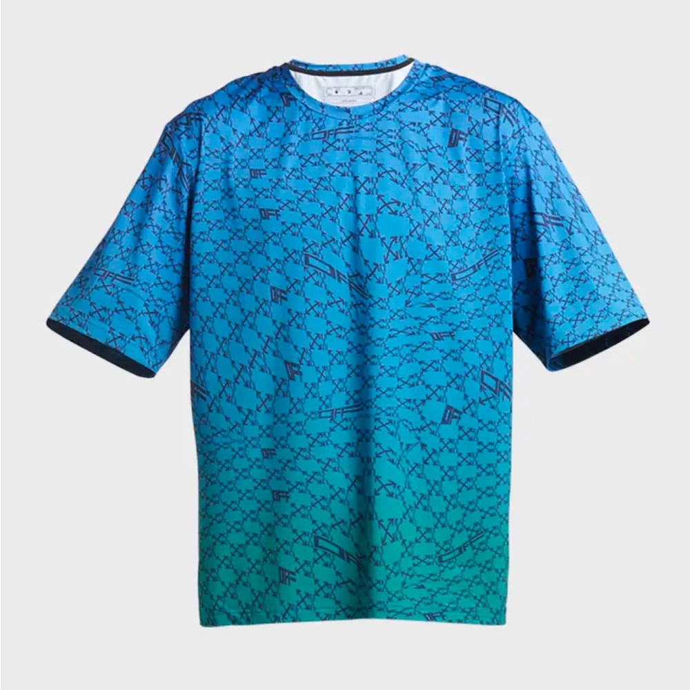 OFF-WHITE Allover Arrows Logo Sports tee